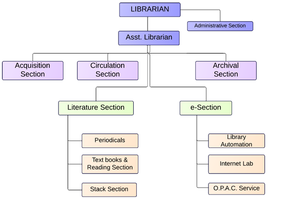 Library Organization Chart